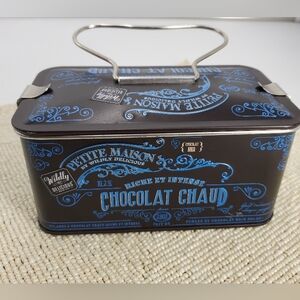Maxim's De Paris Chocolats  Black Box Tin  Empty (C26)